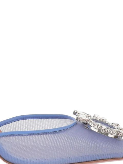 Amina Muaddi Begum pumps - Blue