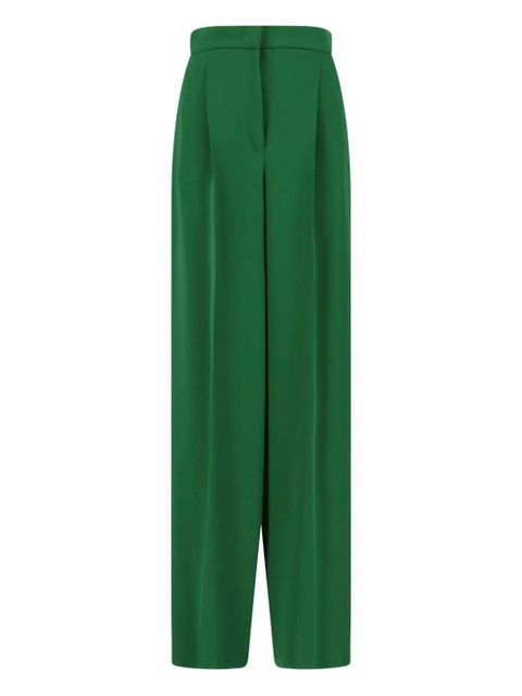 Max Mara pleated straight trousers - Green - zdjęcie produktu nr 1