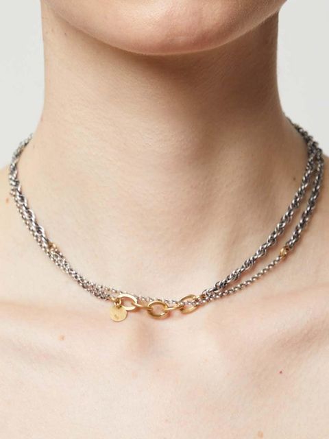 Answear.LAB naszyjnik srebrny wykonany ręcznie