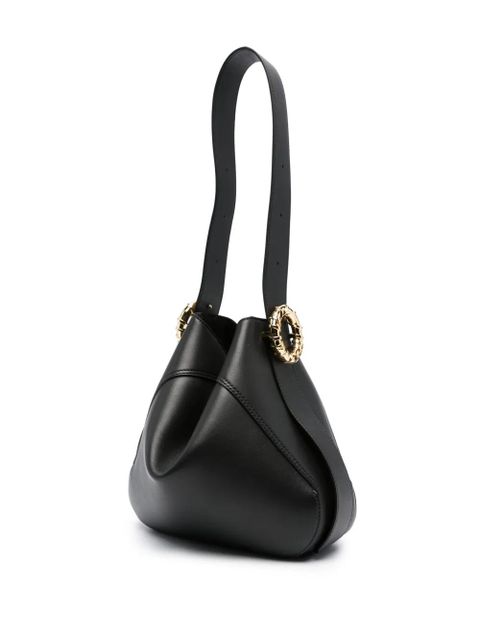Lanvin Melodie leather shoulder bag - Black - zdjęcie produktu nr 2