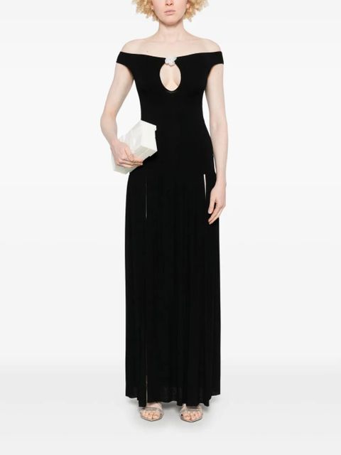MANURÍ Coco maxi dress - Black - zdjęcie produktu nr 2