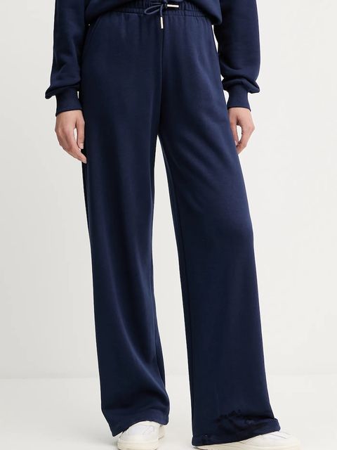 Silvian Heach spodnie dresowe MOUJANE kolor granatowy gładkie GPA25050PA - zdjęcie produktu nr 1