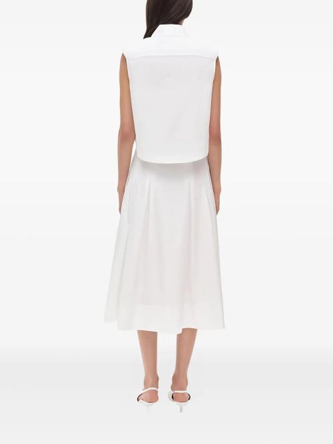 Simkhai Winslow sleeveless collared shirt - White - zdjęcie produktu nr 2