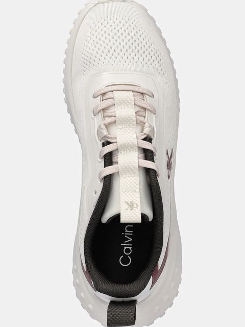 Calvin Klein sneakersy EVA RUNNER DRAWSTRING MIX MG damskie kolor beżowy YW0YW01992