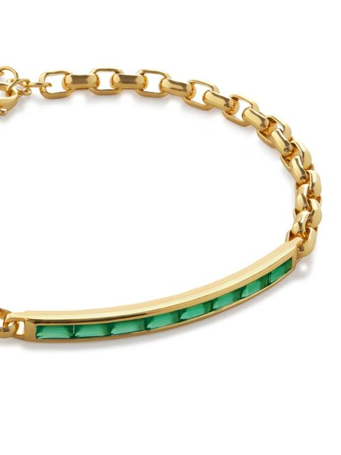 Monica Vinader baguette chain bracelet - Gold - zdjęcie produktu nr 2