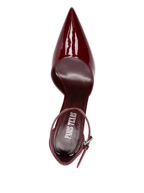 Paris Texas 105mm Lidia ankle-strap pumps - Red