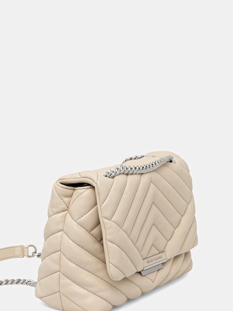 Armani Exchange torebka kolor beżowy 949122 4R742 - zdjęcie produktu nr 2