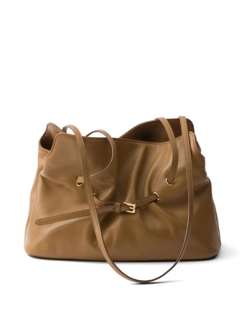 Prada Dada small nappa leather bag - Neutrals