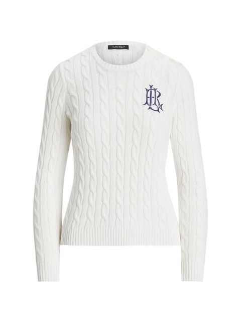 Lauren Ralph Lauren cable-knit sweater - White - zdjęcie produktu nr 1
