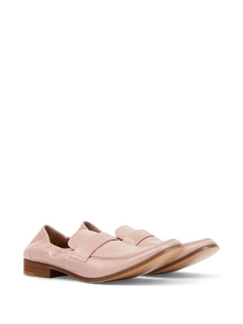 MM6 Maison Margiela penny strap leather ballet flats - Pink - zdjęcie produktu nr 2