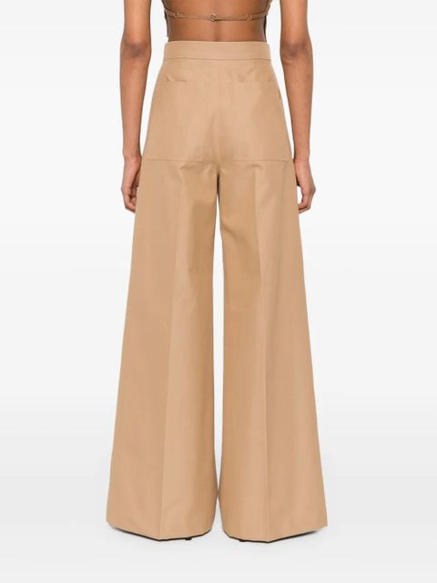 Max Mara pleat-detailing palazzo pants - Neutrals