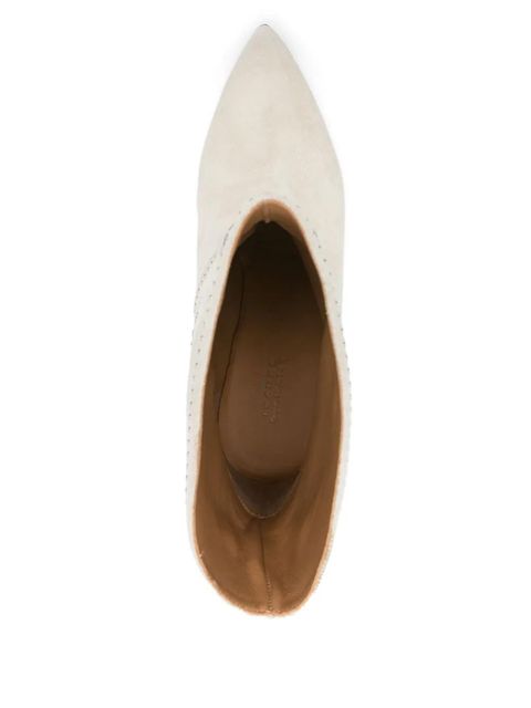 ISABEL MARANT 75mm Loline boots - Neutrals - zdjęcie produktu nr 2