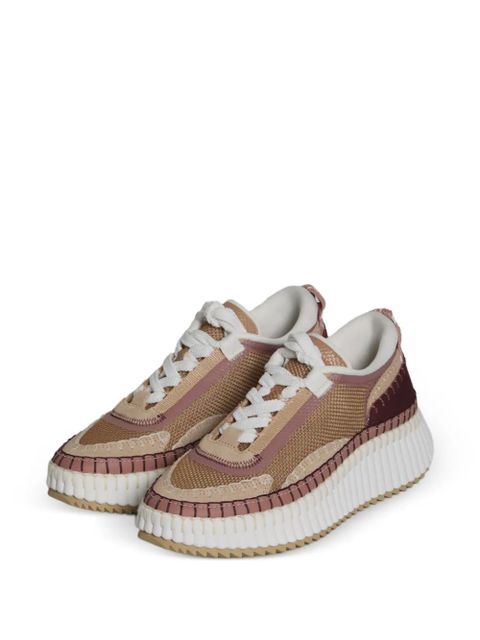 Chloé Nama lace-up sneakers - Neutrals - zdjęcie produktu nr 2