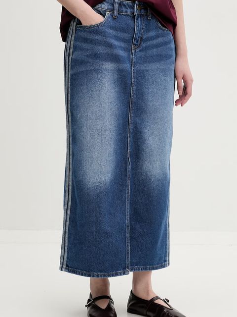 adidas Originals spódnica jeansowa - zdjęcie produktu nr 1