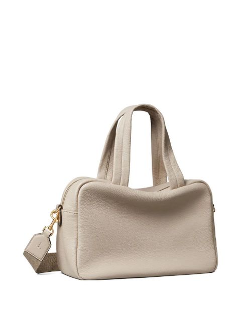 Tory Burch zip leather tote bag - Grey