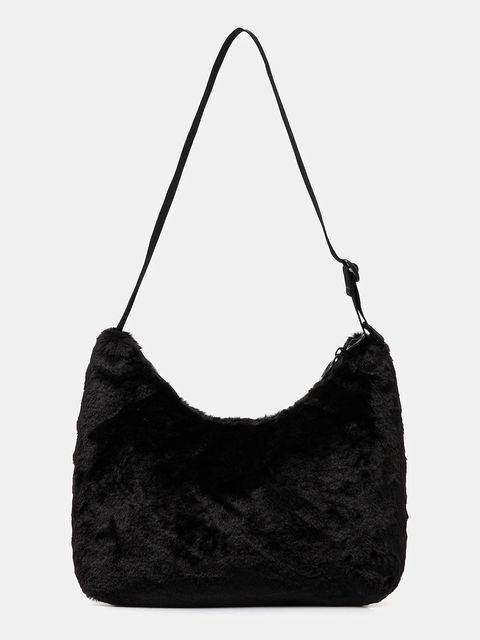 Puma torebka Up Faux Fur kolor czarny 91869