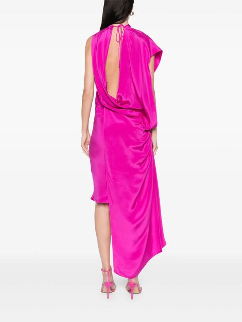 Christopher Esber Cusco midi dress - Pink