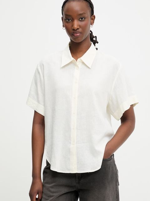 HUGO koszula damska z lnem Encantada - zdjęcie produktu nr 1