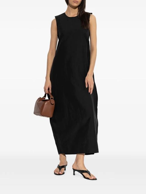 Róhe puffball sleeveless dress - Black