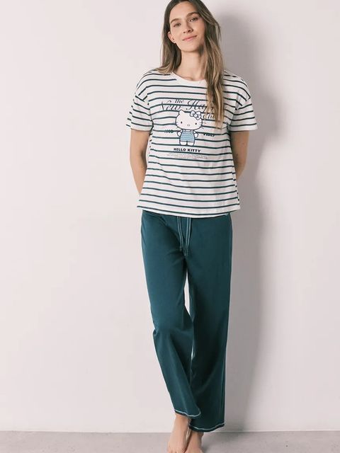 women'secret piżama dwuczęściowa damska bawełniana - zdjęcie produktu nr 2