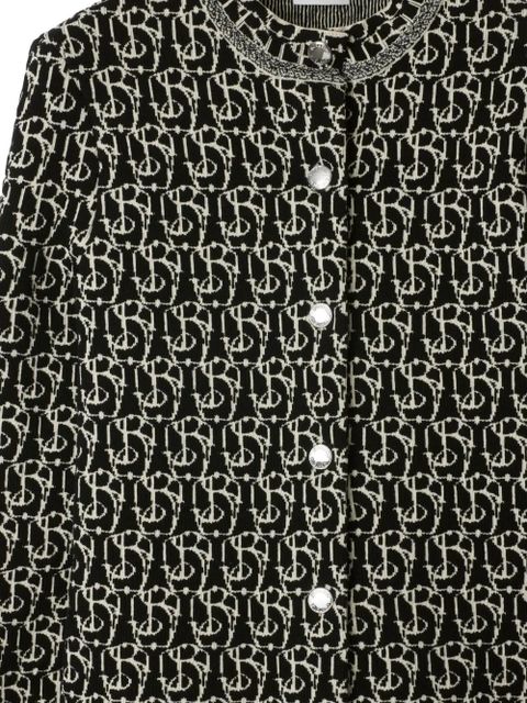 Burberry B charm cardigan - Black