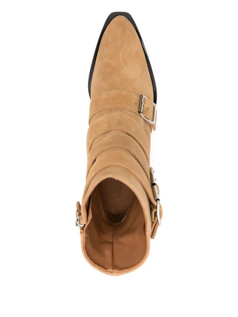 ALOHAS 40mm suede ankle boots - Brown