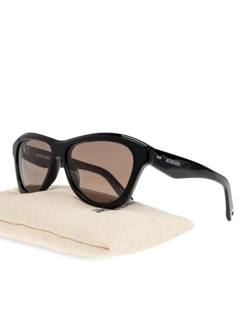 Jacquemus Jac59 sunglasses - Black - zdjęcie produktu nr 2