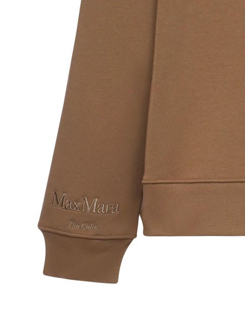 Max Mara long-sleeve hoodie - Brown