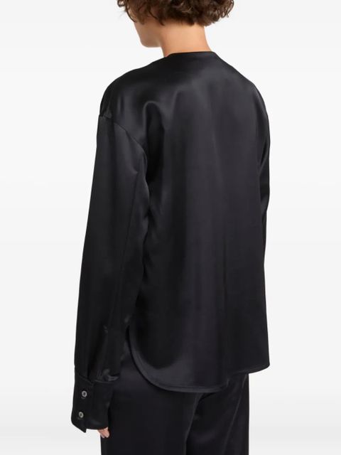 Yves Salomon wool blend blouse - C99