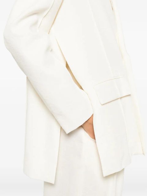 Eleh double-breasted blazer - Neutrals