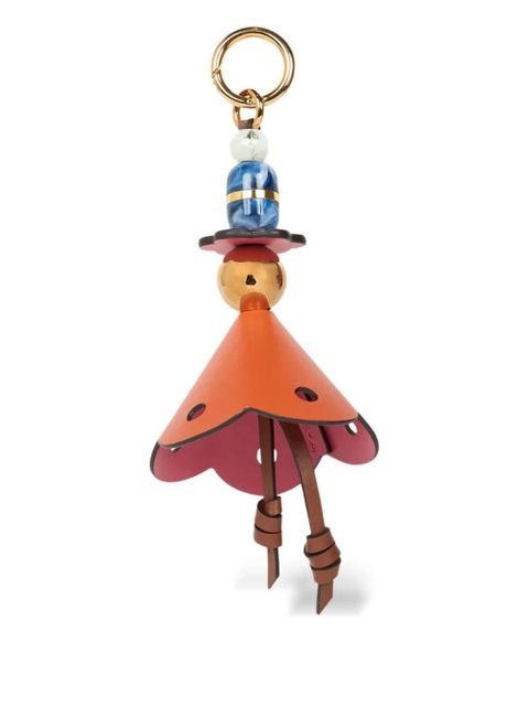 ETRO flower marbles leather charm bag - Orange - zdjęcie produktu nr 1