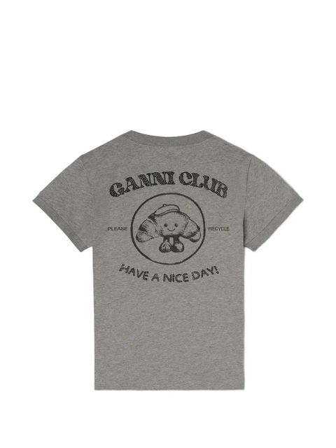 GANNI Club T-shirt - Grey - zdjęcie produktu nr 2