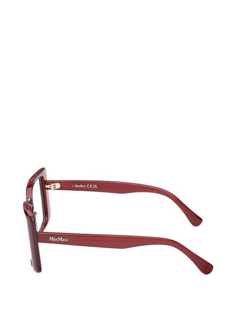 Max Mara Eyewear square-frame glasses - Red