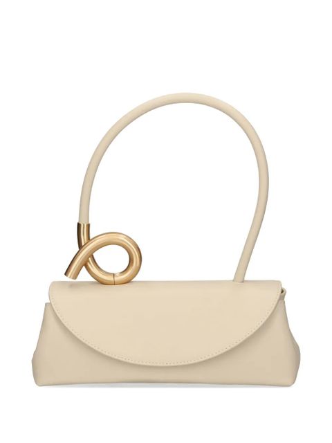 Cult Gaia Azariah sculptural-handle shoulder bag - Neutrals - zdjęcie produktu nr 1