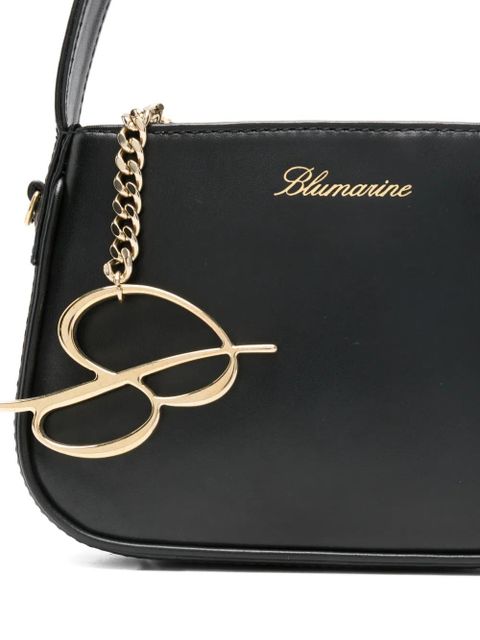 Blumarine Toy logo-charm tote bag - Black