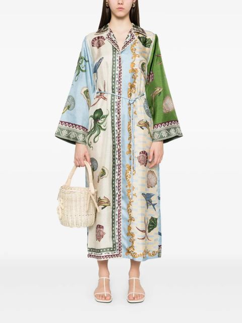 ALEMAIS Bath House midi dress - Neutrals - zdjęcie produktu nr 2