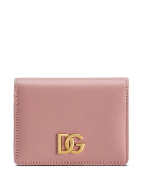 Dolce & Gabbana DG-plaque wallet - Pink - zdjęcie produktu nr 1