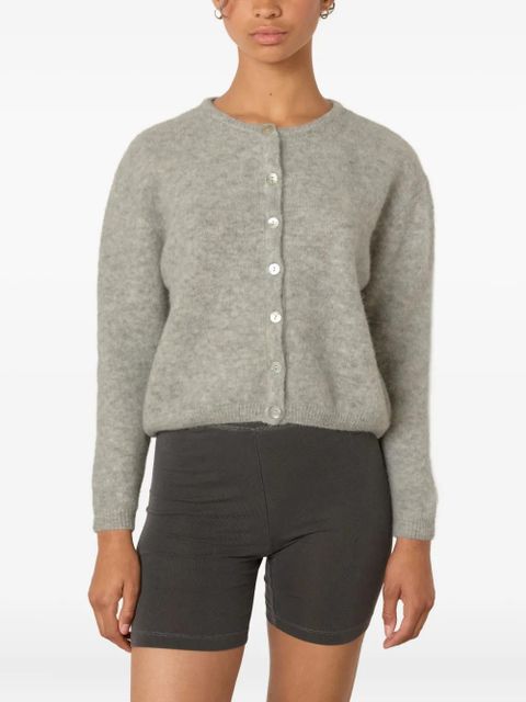 American Vintage Vitow crew-neck cardigan - Grey - zdjęcie produktu nr 2