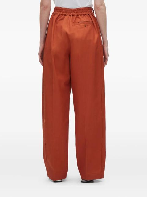 3.1 Phillip Lim pleated zip-fly trousers - Orange