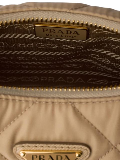 Prada Re-Edition quilted Re-Nylon mini-bag - Neutrals