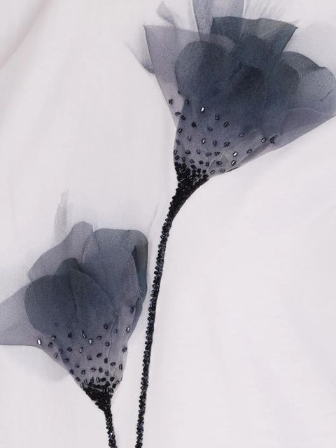 Max Mara logo-print T-Shirt - White