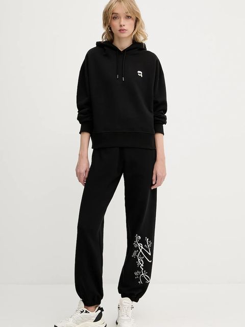 Karl Lagerfeld bluza bawełniana IKON - zdjęcie produktu nr 1