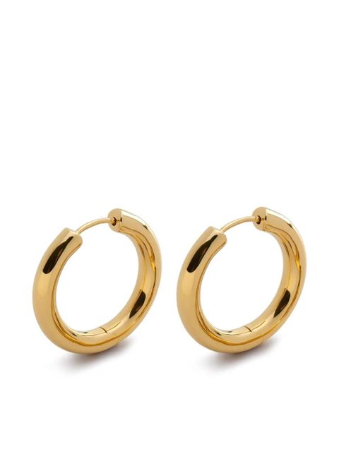Monica Vinader Essential medium hoop earrings - Gold - zdjęcie produktu nr 1