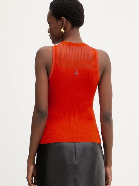 Patrizia Pepe top kolor pomarańczowy 8K0360 K310