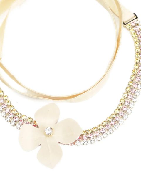 Marni flower-embellishment necklaces - Gold - zdjęcie produktu nr 2