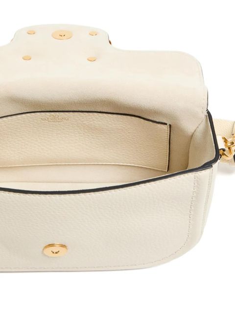 Valentino Garavani Alltime leather shoulder bag - Neutrals