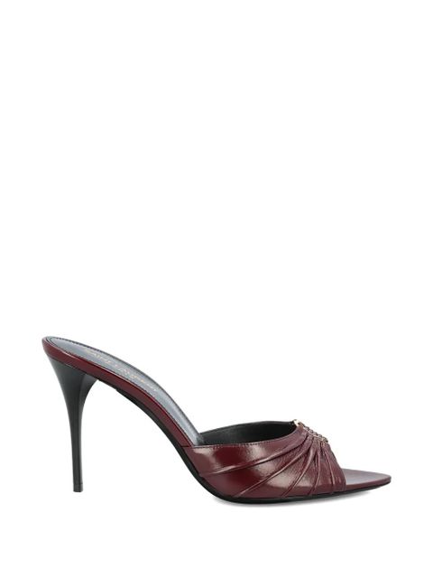 Saint Laurent twisted sandals - Red - zdjęcie produktu nr 1
