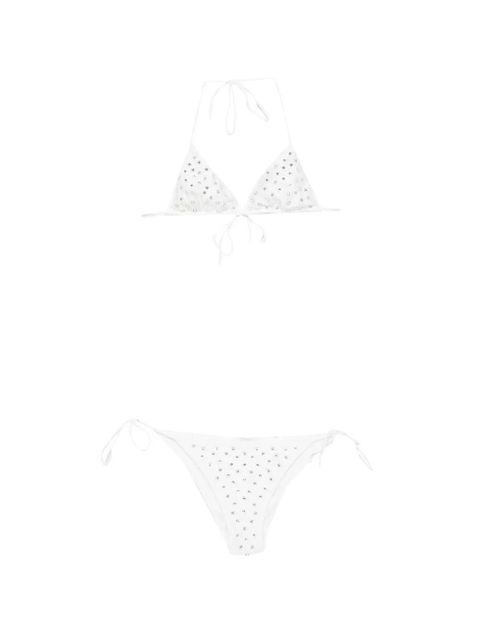 Oséree crystal-embellished bikini - White - zdjęcie produktu nr 1