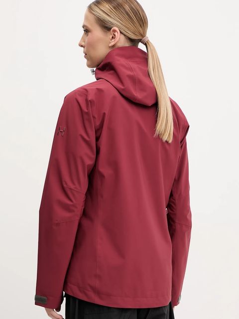 Haglöfs kurtka przeciwdeszczowa Breeze damska kolor bordowy 607681