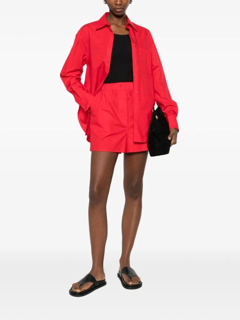 The Frankie Shop elasticated shorts - Red